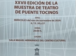 XXVII MUESTRA DE TEATRO DE PUENTE TOCINOS